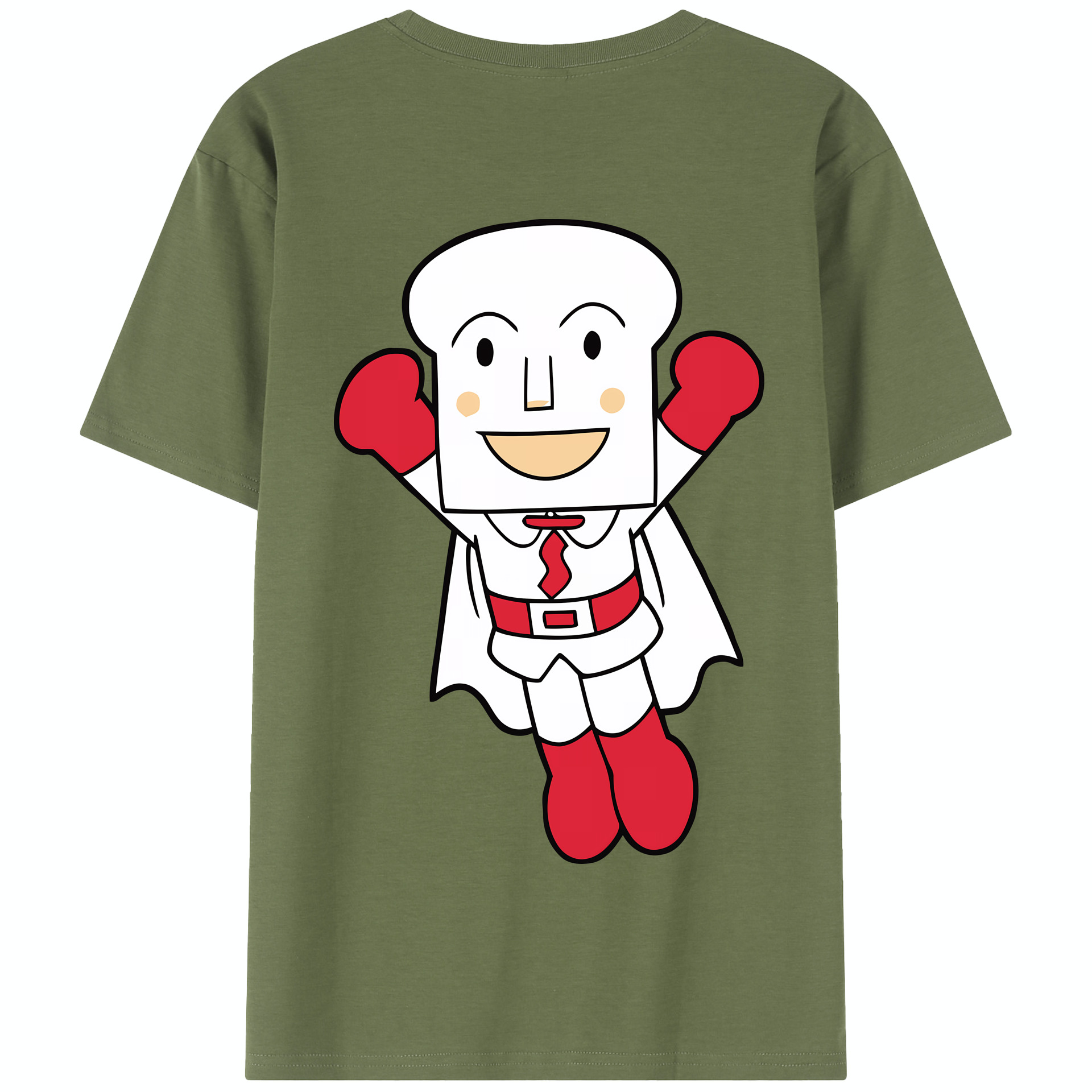 （画像用） アンパンマン Anpanman 綿100％半袖Tシャツ（背面プリント）